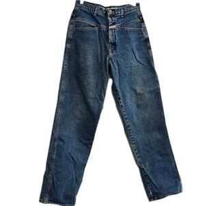 VTG Marithe Francois Girbaud Mens Stone Washed Signature Y-Yoke Jeans Size 31